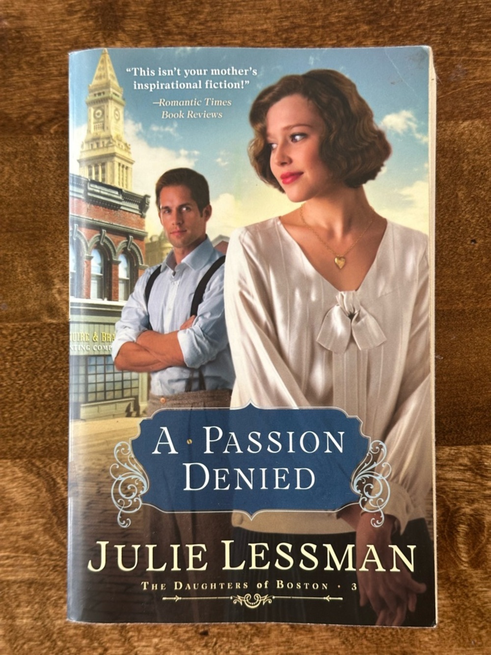 A Passion Denied by Julie Lessman - Blue Cover Paperback